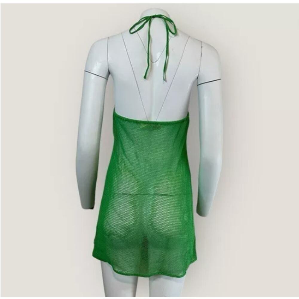 NWOT Women's free beach for Free People halter top halter top cover up Sz large - Picture 2 of 11